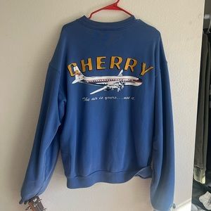 Cherry LA crew neck M